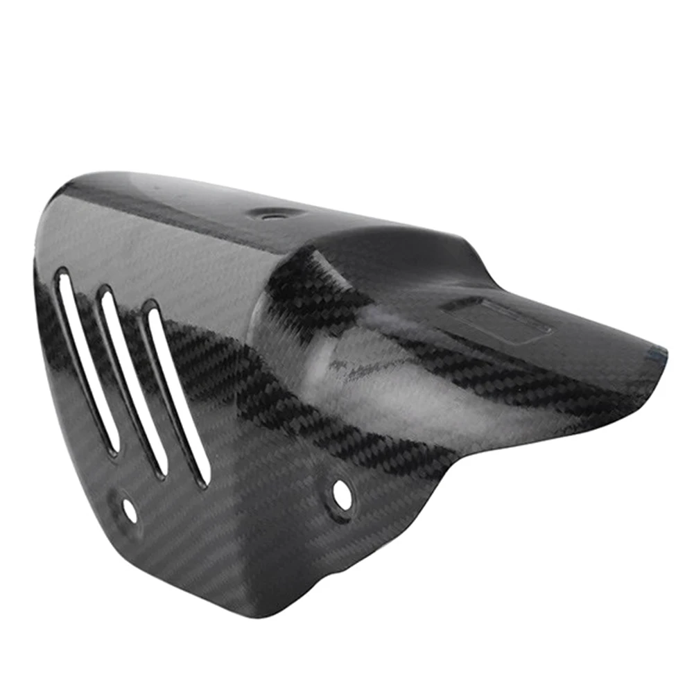 Теплозащитный экран выхлопной системы мотоцикла защита из углеродного волокна