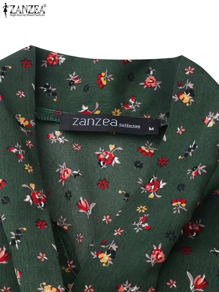 Богемные платья с цветочным принтом осень 2023 праздничные свободные элегантное