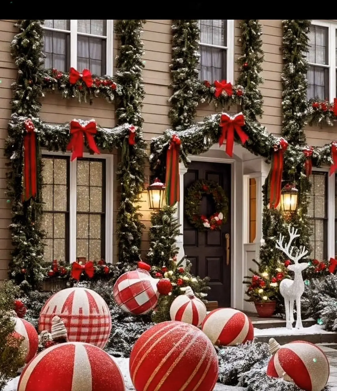 60 см уличные рождественские надувные украшения шар из ПВХ гигантские большие