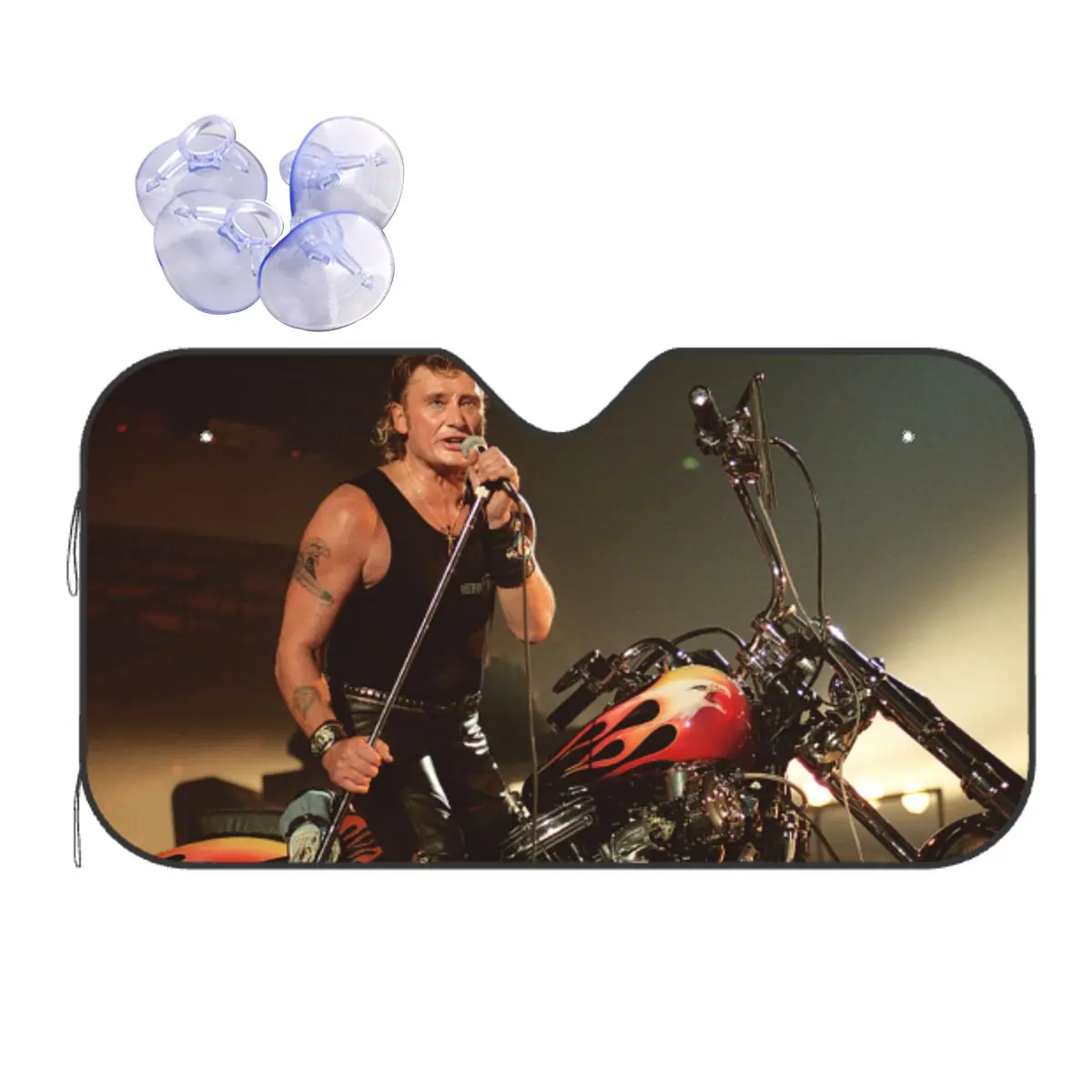 

Солнцезащитный козырек для лобового стекла, 70x130 см