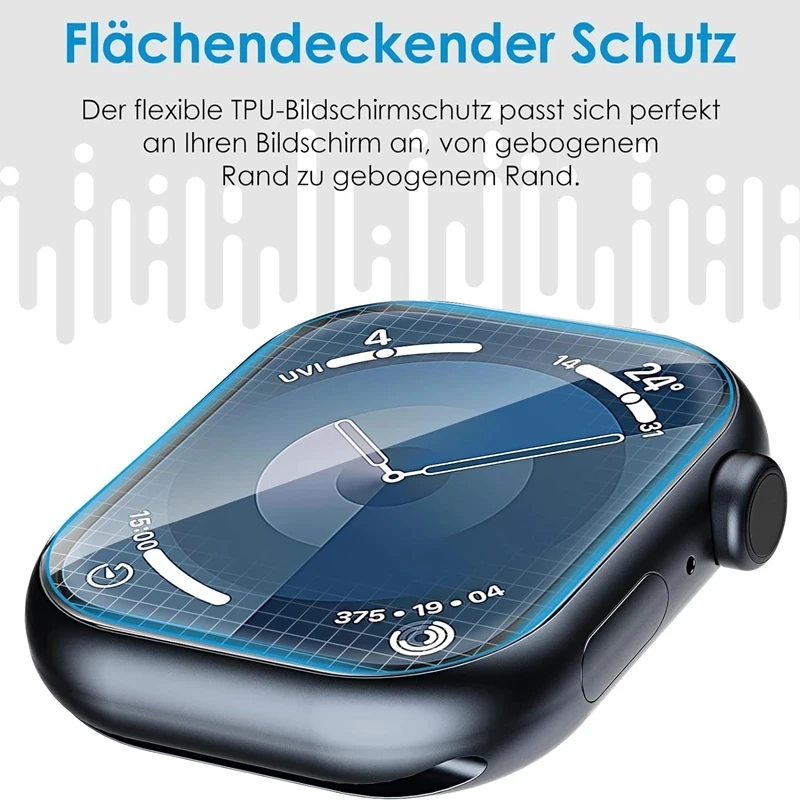Гидрогелевая пленка для Apple Watch 5 6 SE 3 2 1 40 мм 44 42 38 защитная экрана Ultra 49 7 8 9 41 45 шт.