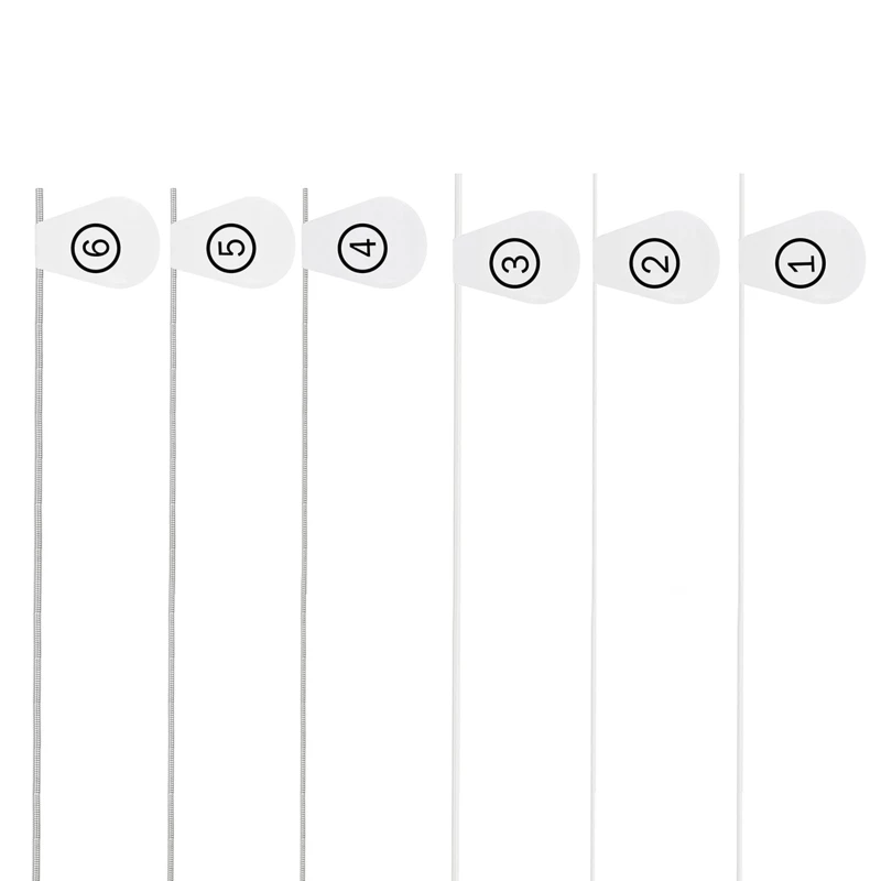 6 шт. 1-6 классические нейлоновые гитарные струны .028-.043 часть гитарной D5QD