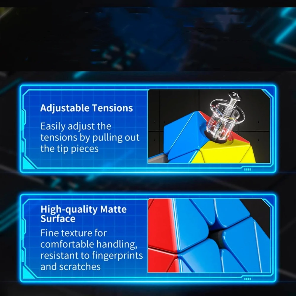 MoYu Cubing классная Волшебная башня Zhuanjiaoshou треугольная пирамида пазл макарун JinZiTa