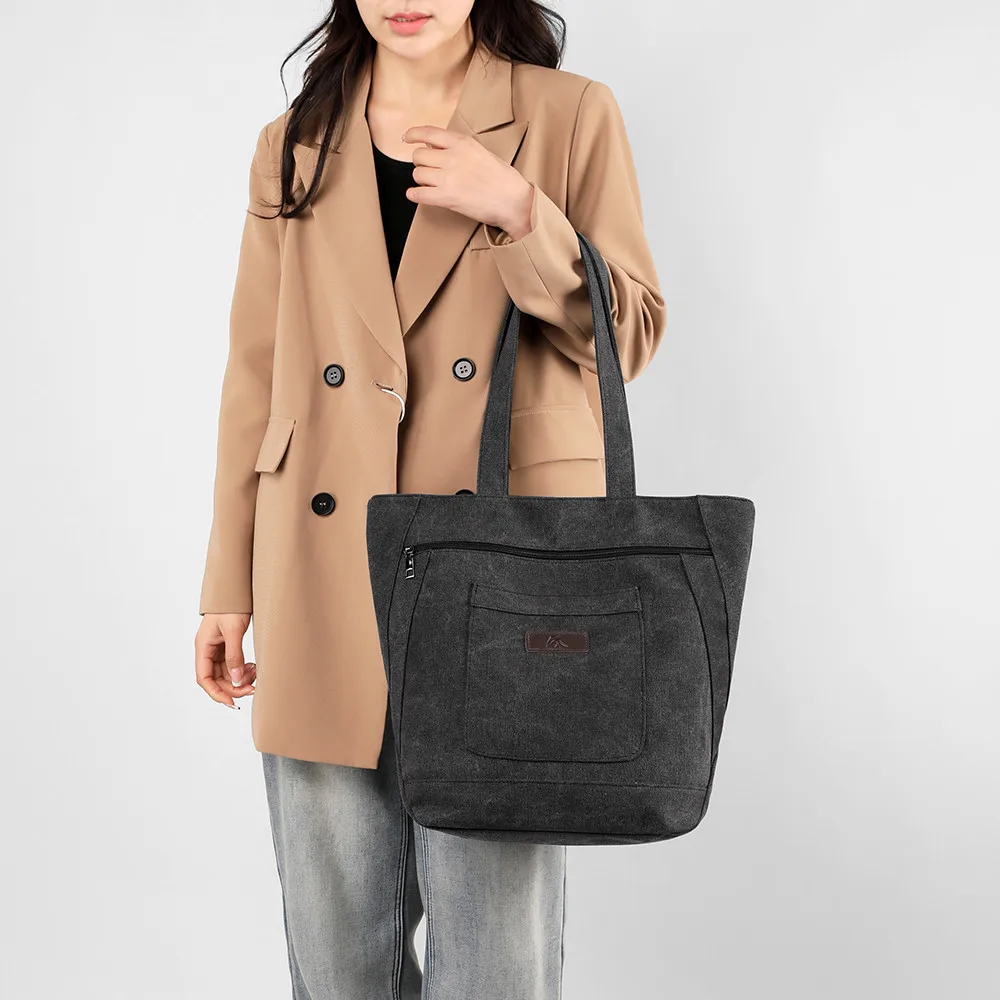Повседневная парусиновая сумка женские сумки большой вместимости на плечо
