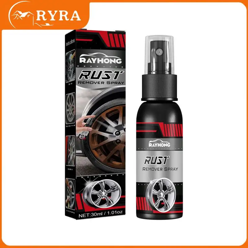 

Convenient Paint Cleaner Metal Surface Chrome Paint Non-conductive Refurbishing Agent Maintenance Rust Converter Inhibitor 30ml