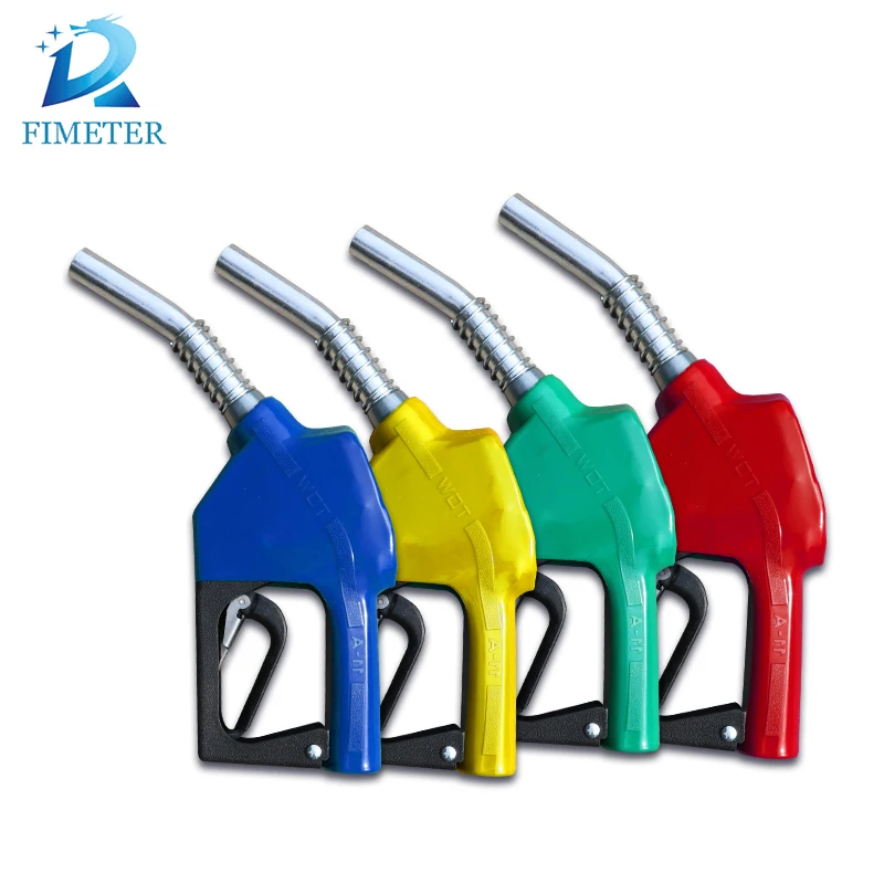

Mobile gasoline and kerosene tanker gasoline delivery self-sealing nozzle