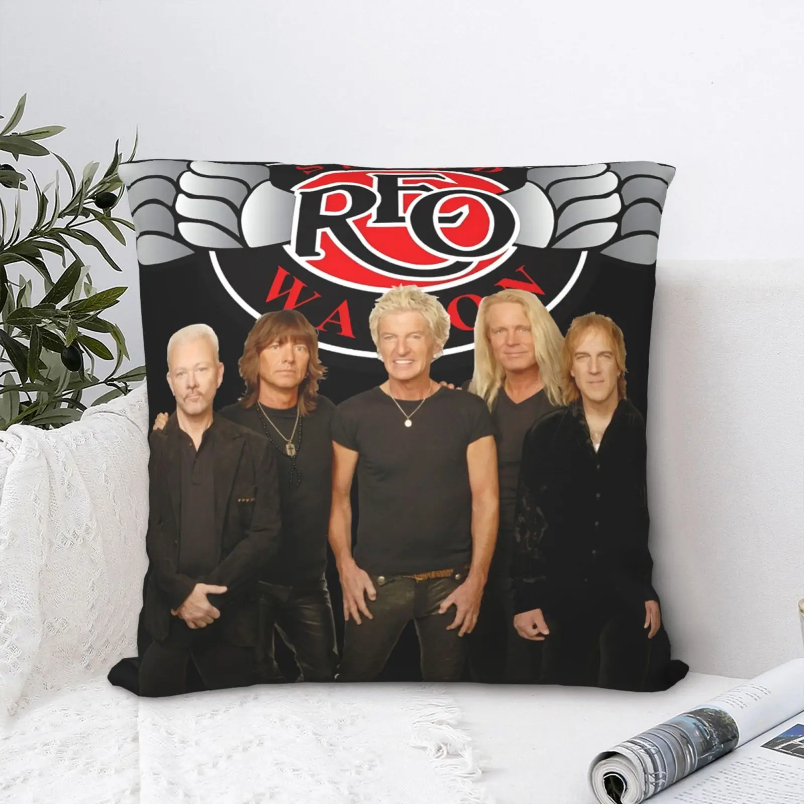 

Reo Speedwagon Tour 2020 Мужская наволочка для подушки летняя винтажная наволочка для диванной подушки наволочка для подушки аксессуары для домашнег...