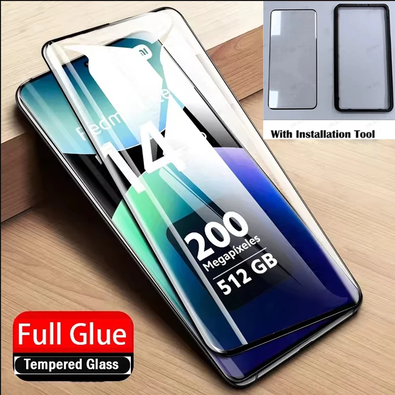 Фото Для Honor 300 200 400 Pro 90 60 70 Защитная пленка для экрана Honor Magic 7 5 6 Pro VS X9B X9C Закаленное стекло с полным клеем и инструментом installa №1