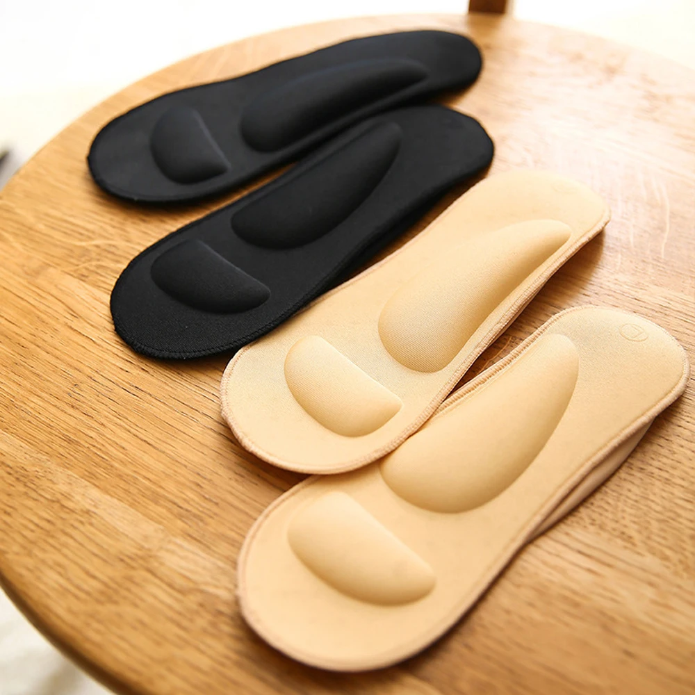 1 пара женских гелевых подушечек медицинские носки из ледяного шелка 3D невидимые