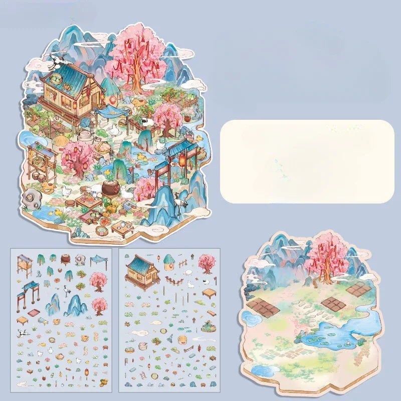 

Ретро китайская наклейка