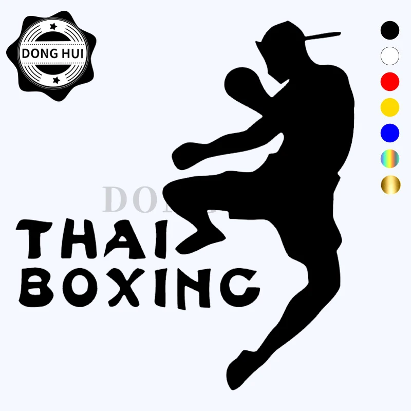 

Тайская боксерская крутая Автомобильная наклейка кружка гитара скейтборд ноутбук Кемпер Мотокросс доска для серфинга переводная картинка