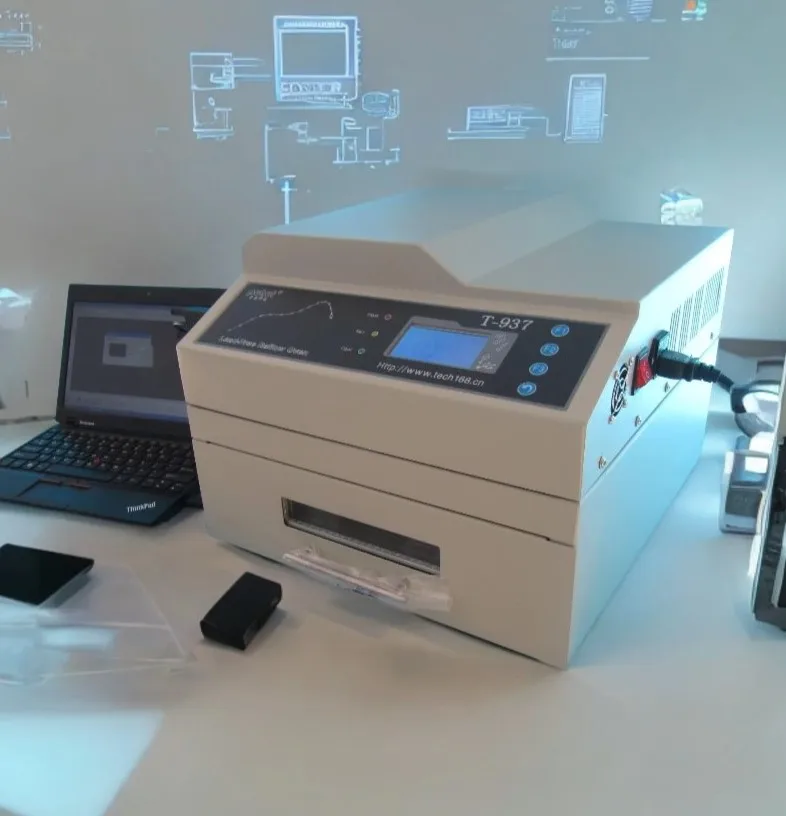 Настольная безсвинцовая духовка PUHUI T-937 с инфракрасным IC-нагревателем 2300 Вт