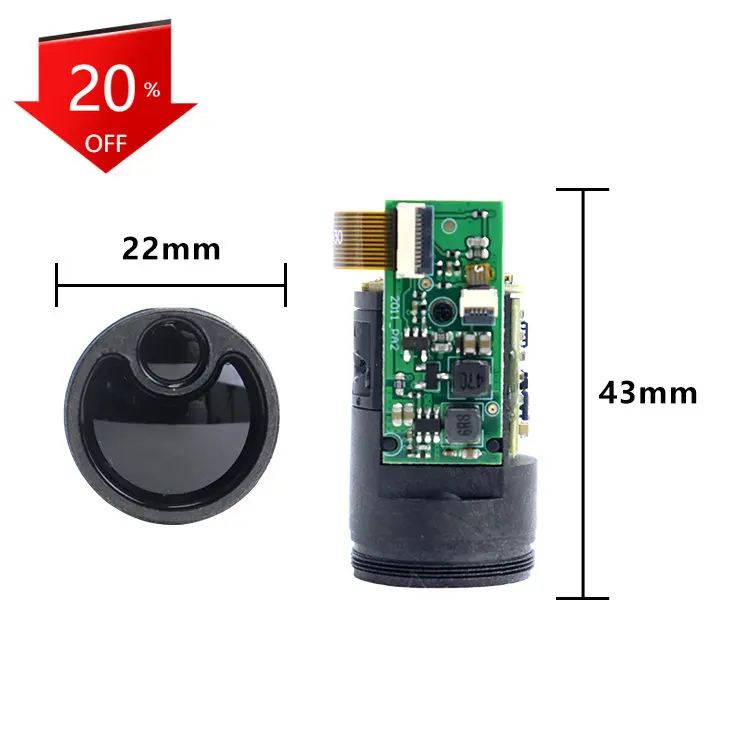 

Long Distance Sensor Small Measuring Meters Laser Range Finder Module 700m UART TTL