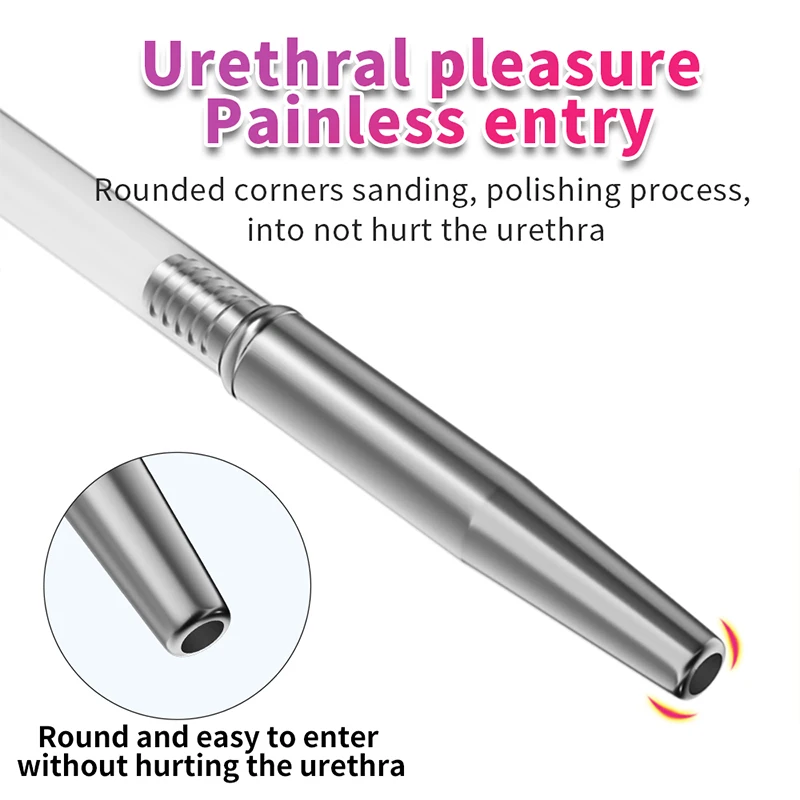 7-отверстия насадка для душа уретральный звучащий катетер расширитель полая