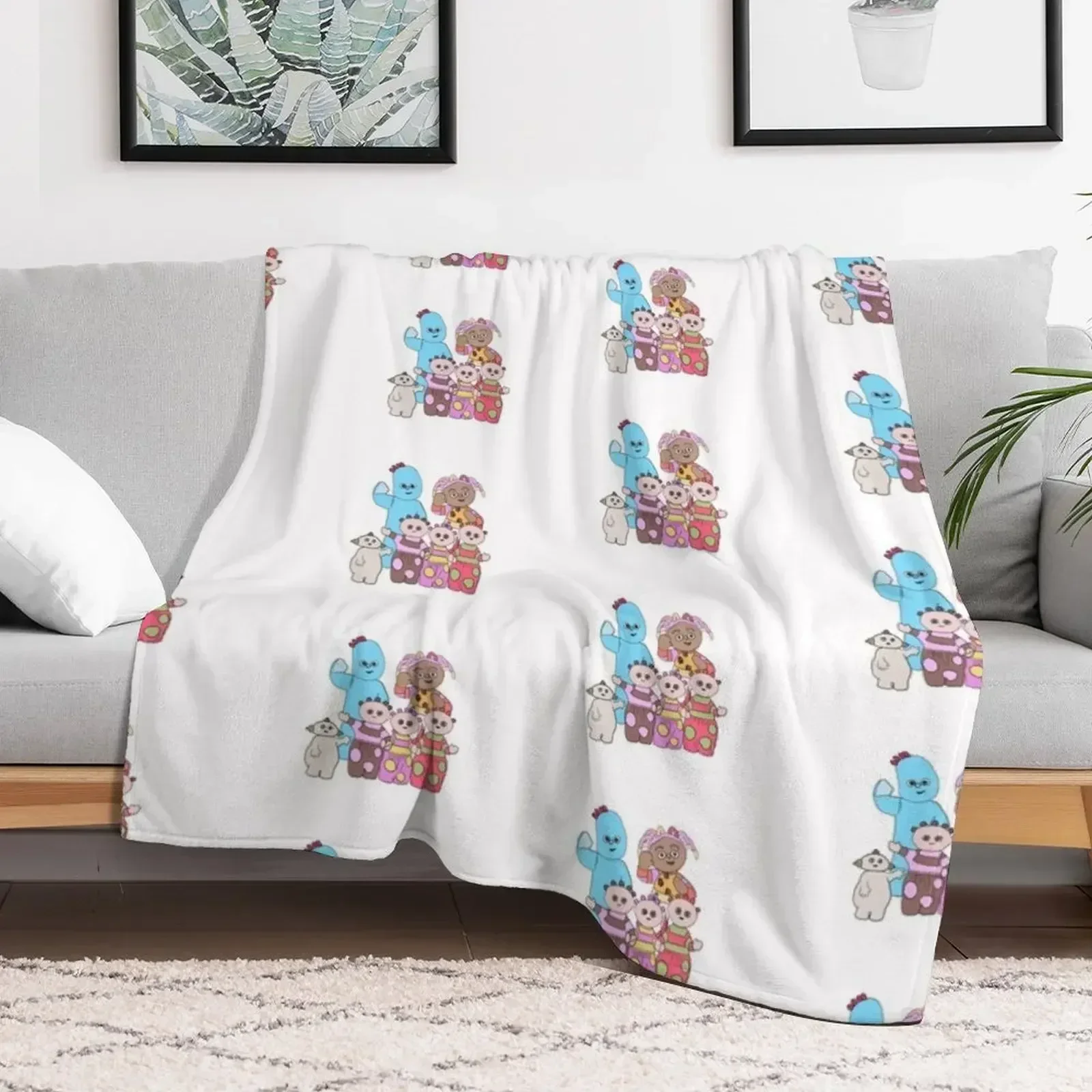 Iggle piggle upsy daisy Makka Pakka плед теплое для зимы диван-кровать модные одеяла диванов