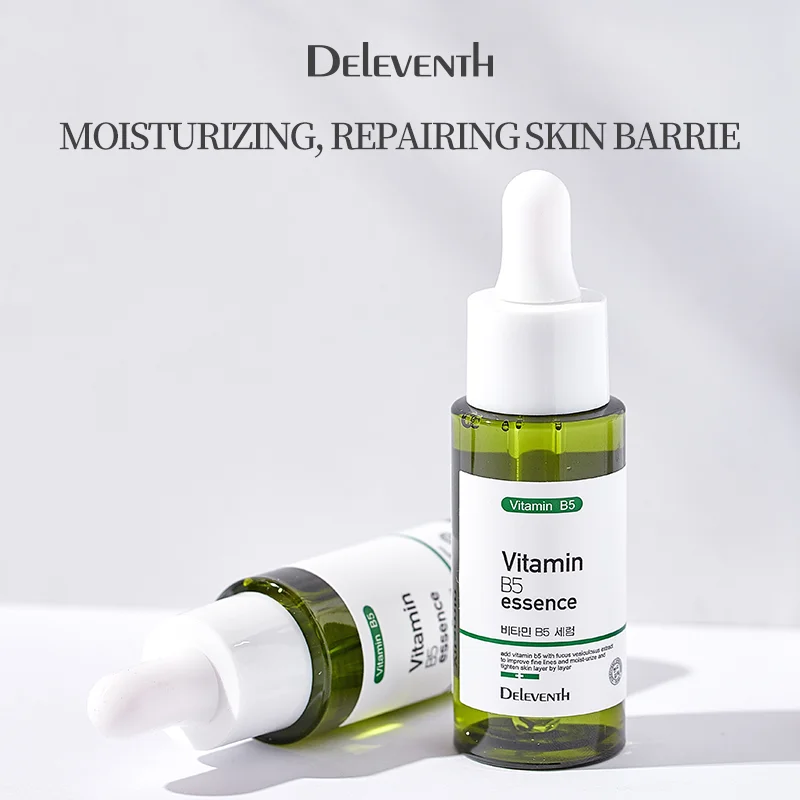 

Deleventh Vitamin B5 Serum Face Essence Moisturizing Nourish Repair Dryness Skin Oil Control Shrink Pores Face Care Serum 30ml
