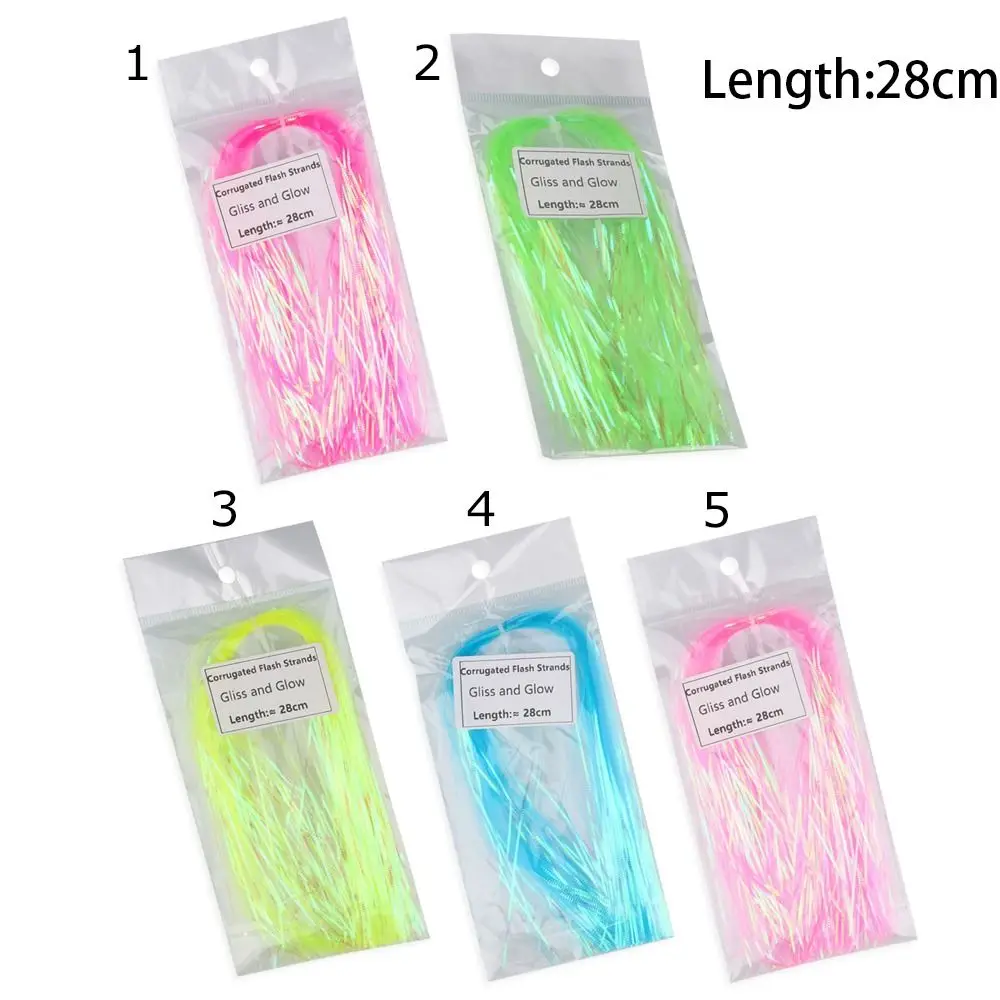 2 шт. Гофрированная Мишура для вязания мух