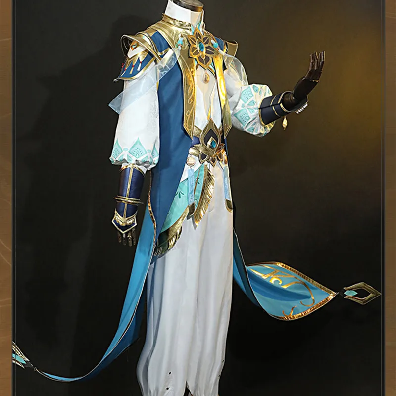 

2022 New King Of Glory Fei Cosplay Exquisite Exotic Game Anime Male Costume Comfortable Fabric Props Performance Party Gift