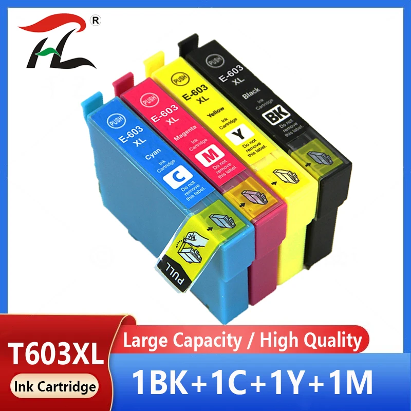 

603 XL Compatible for Epson 603XL E603 T603 for XP-2100 XP-3100 WF-2810 XP-3105 XP-4100 XP-4105 WF-2830 XP-2105 Printer