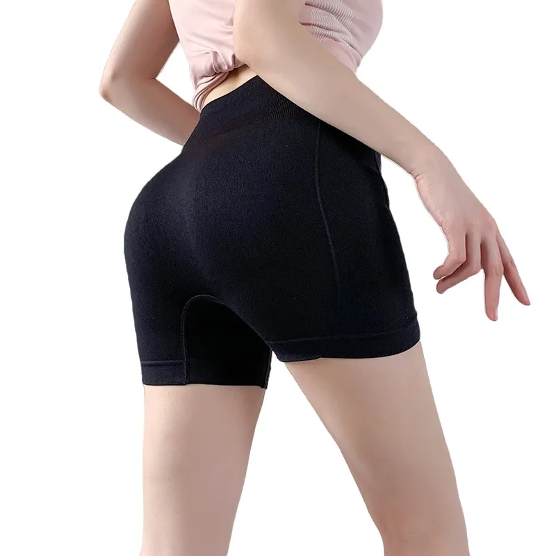 

High Waist Seamless Shorts Women Hip Push Up Shorts Safety Short Pants Fitness Boxer Panty Tummy Control Underwear Underpants