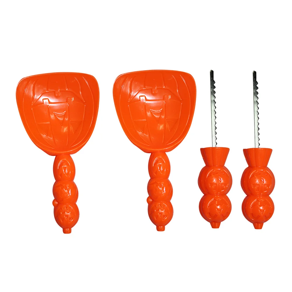 

4pcs Pumpkin Carving Tool Jack-O-Lanterns Professional Shovels Engraving Tool for Adults Men