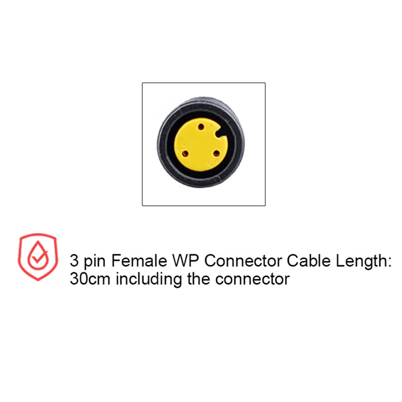 Водонепроницаемый штекер для электрического велосипеда BBS01 BBS02 BBSHD Bafang Mid Motor