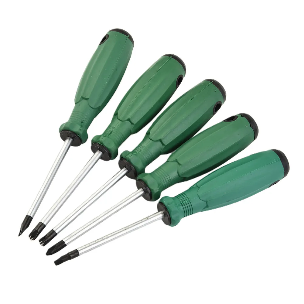 

5PCS Special-shaped Screwdriver Set Chrome Vanadium Steel Magnetic Screwdriver U/Y/Inner Cross/Triangle/3 Points Shape Hand Tool