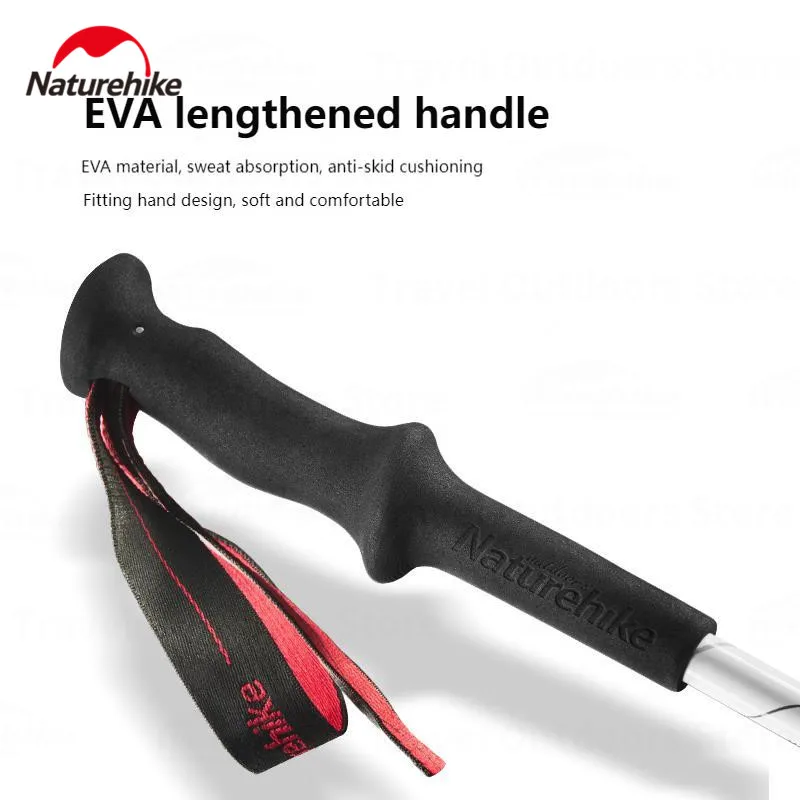 Палки для трекинга Naturehike ST06 2 в 1 алюминиевая трость из углеродного волокна