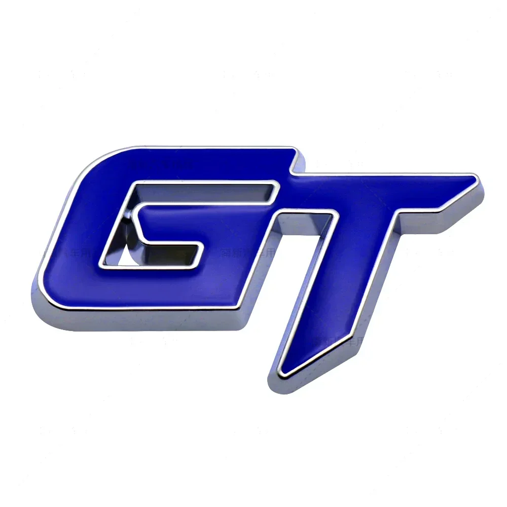 Металлический значок передней решетки автомобиля GT наклейка на багажник