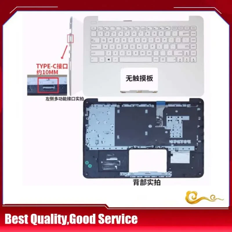 YUEBEISHENG NEW/ORG для ASUS E402 E402M E402B E402MA E402SA R417M R417S задняя крышка ЖК-дисплея/передняя