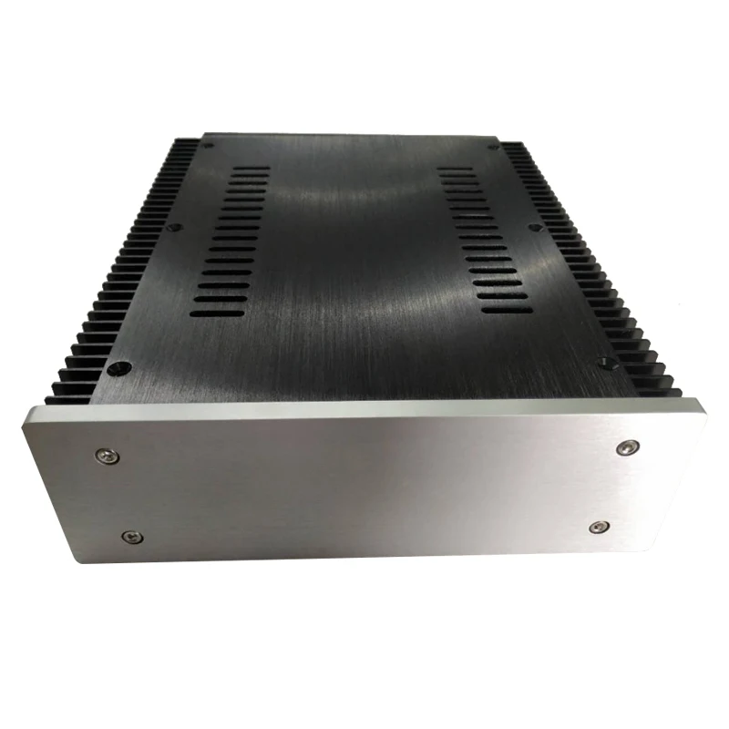 

Двойной радиатор серии BRZHIFI Audio BZ2107, алюминиевый чехол для усилителя мощности «сделай сам», корпус электронного корпуса, шасси инструмента