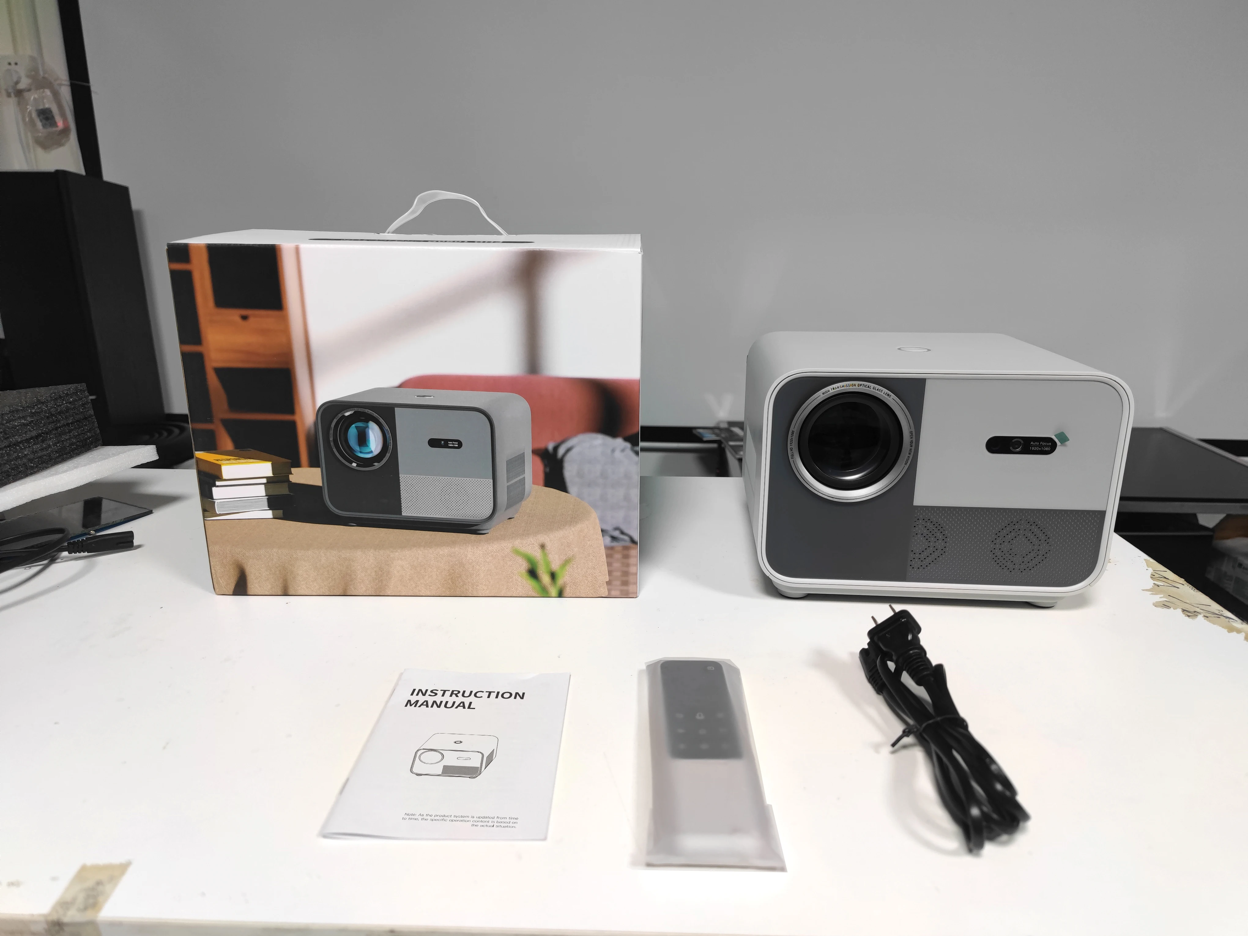 Фото Rigal M1 Led Smart Projector Мультимедийный Professionnel Профессиональный динамик Аудио сертифицированный Netflix Linux Системный проектор №5