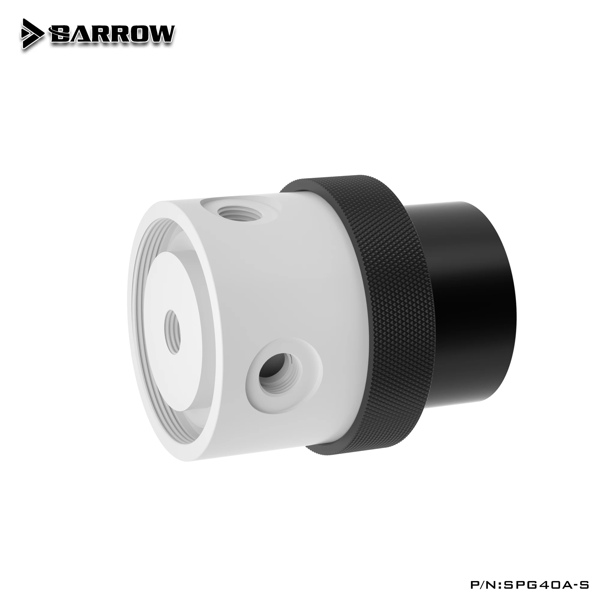 

BARROW White Top компьютерная система водяного охлаждения, насос D5 PWM, Управление скоростью от материнского корда, 18 Вт, технические характеристики