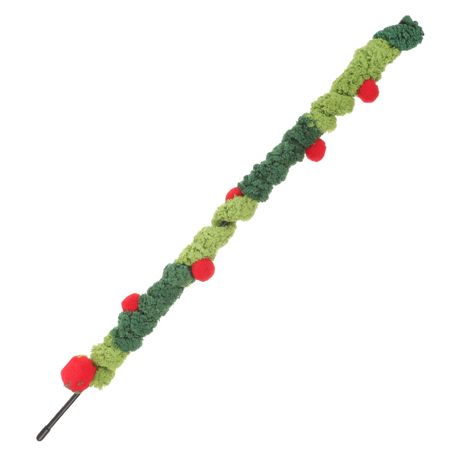 

Xmas Elements Cat Teaser Wand Christmas Kitten Interactive Teasing Toy Cat Teaser