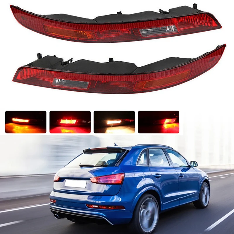 

Лампа для заднего бампера автомобиля с лампочками для В3 2016-2018 Right, 1 шт.