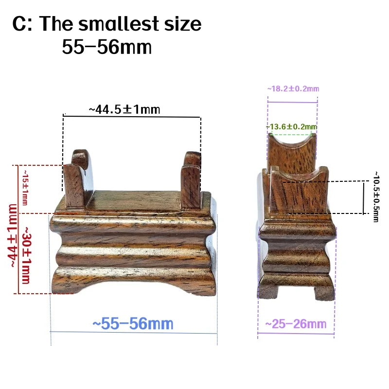 

Деревянная подставка для бусин Дзи