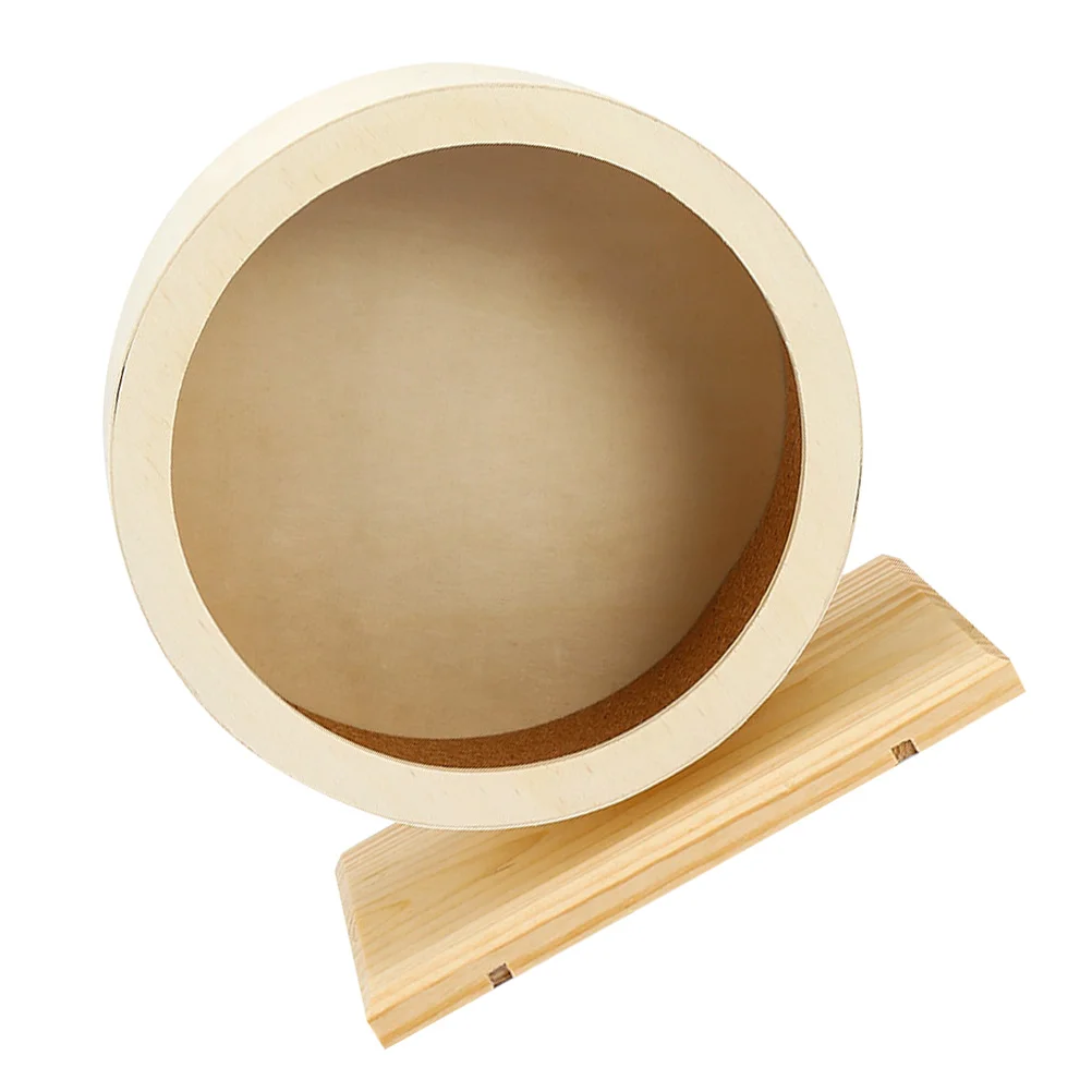 

Hamster Wheel Wooden Hedgehog Running Wheel Mute Design Small Pet Running
