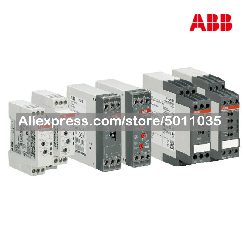 

10081472 ABB CT-S type electronic time relay; CT-MVS.22S, 2c/o, 24-48VDC, 24-240VAC