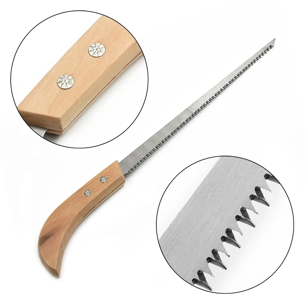 

Mini 35.5*21.5*1.6mm Hand Saw Woodworking Saw With Portable Carbon Steel Wooden Handle Garden Saw Outdoor Working Hand Tools