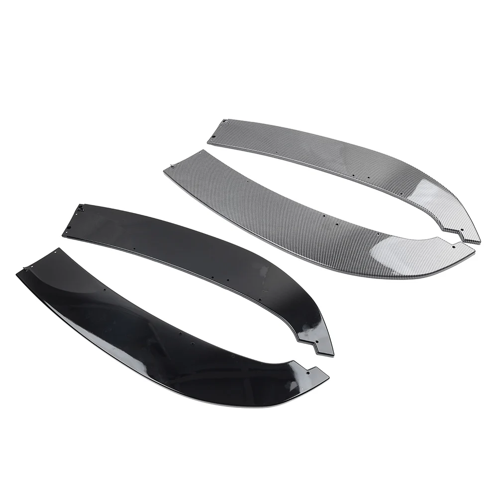 2 шт./компл. автомобильный передний бампер спойлер накладка для губ защитная
