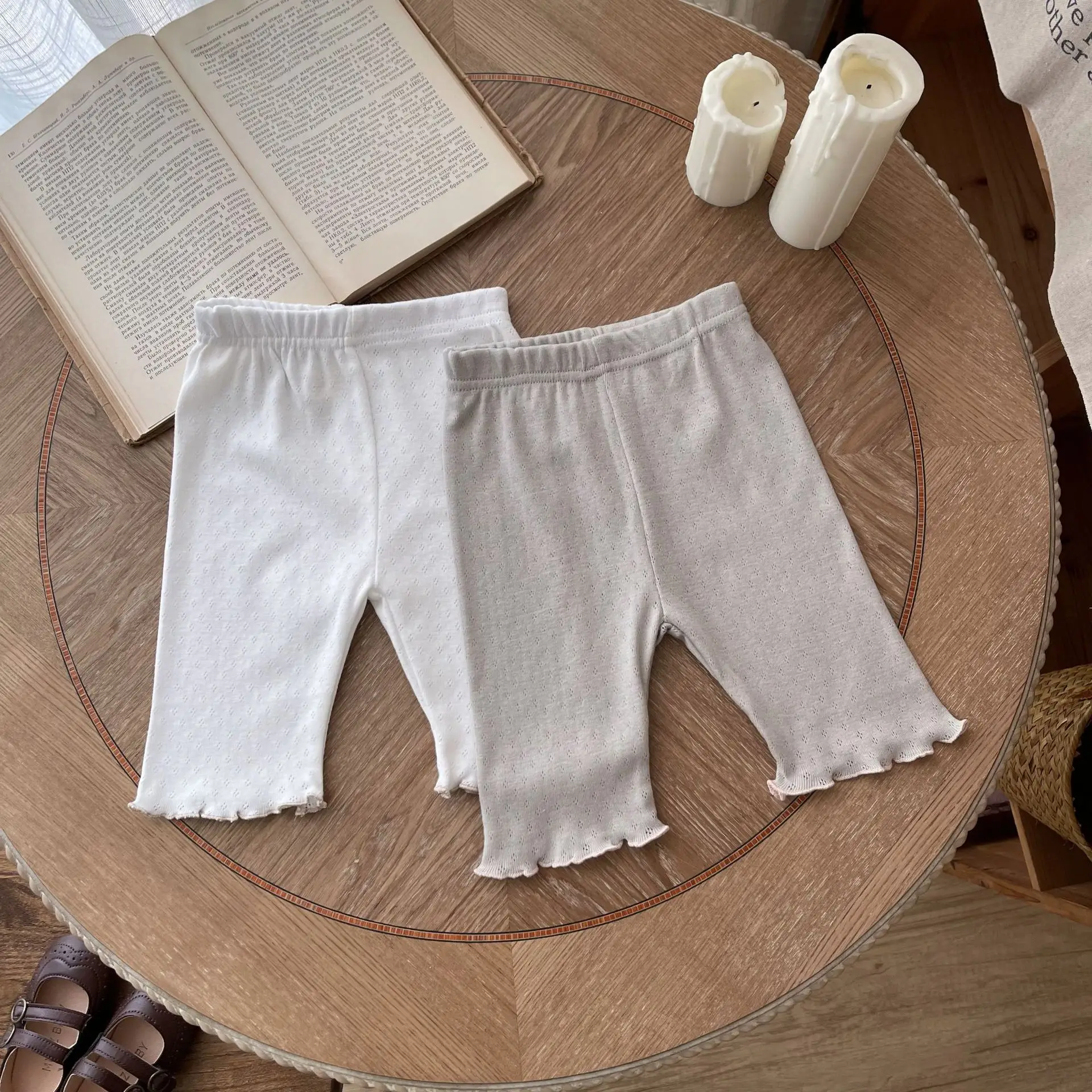 

Baby Trousers Summer Slim Pants Newborn Baby Stretch Trousers 2023 Toddler Solid Color Pants Infant Clothing for Girls