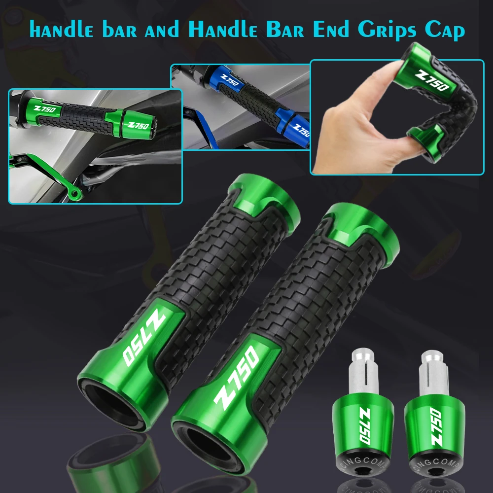 

Для Kawasaki Z750 Z750R Z750S 2007 2008 2009 2010 2011 2012 мотоциклетные 7/8 дюйма 22 мм ручки руля заглушки крышки заглушки