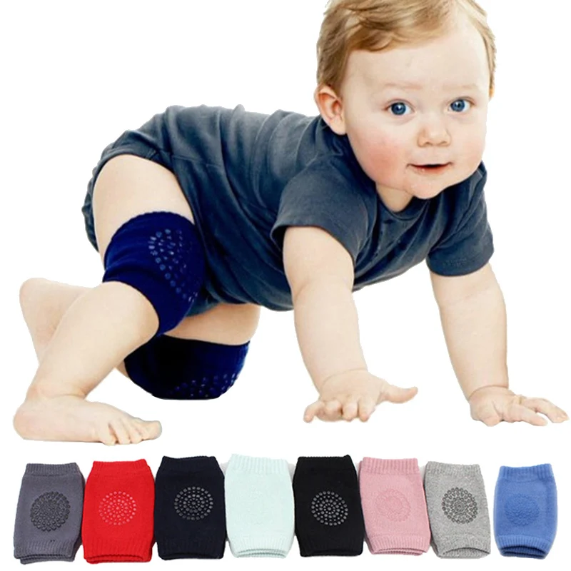 

Baby Knee Pad Infants Safety Protector Crawling Elbow Cushion Toddlers Cotton Warmer Knee Support Kneepad Leg for 0-5 Years