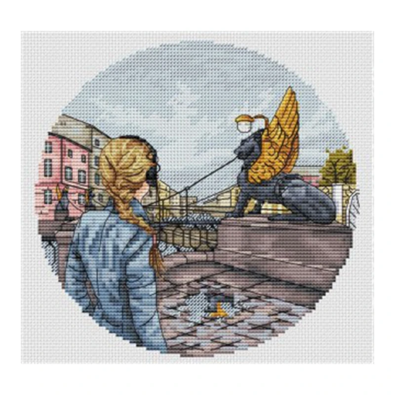 Набор для вышивки крестиком 11 дюймов 28ct 18ct 14ct 11ct