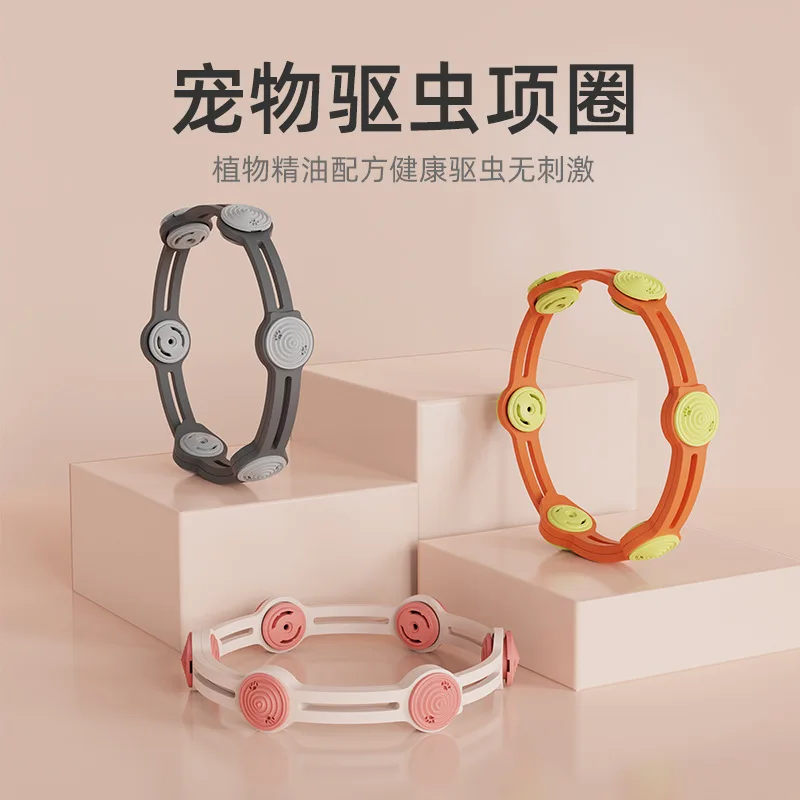 Ошейник от червей ошейник блох для кошек репеллент собак вживую регулируемый