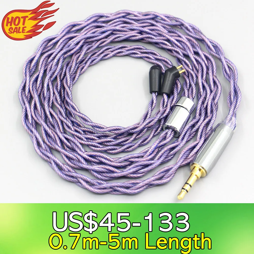 

Type2 1.8mm 140 cores litz 7N OCC Headphone Earphone Cable For Etymotic ER4B ER4PT ER4S ER6I ER4 2pin 1.8mm LN007860