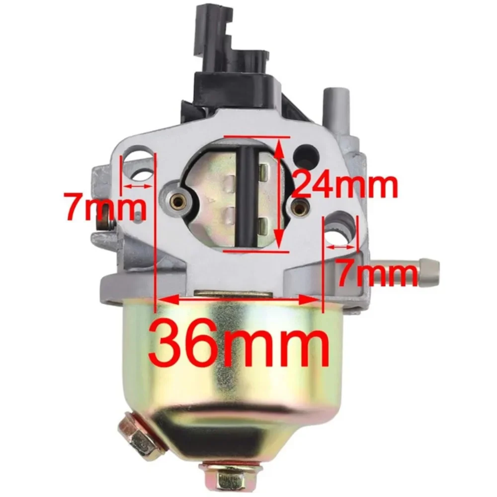 Фото GX120 GX160 168 168F Карбюратор для генератора HONDA 19 мм запасные части Карбюратор 2 кВт-3 кВт Генератор бензиновый с металлическим двигателем №4