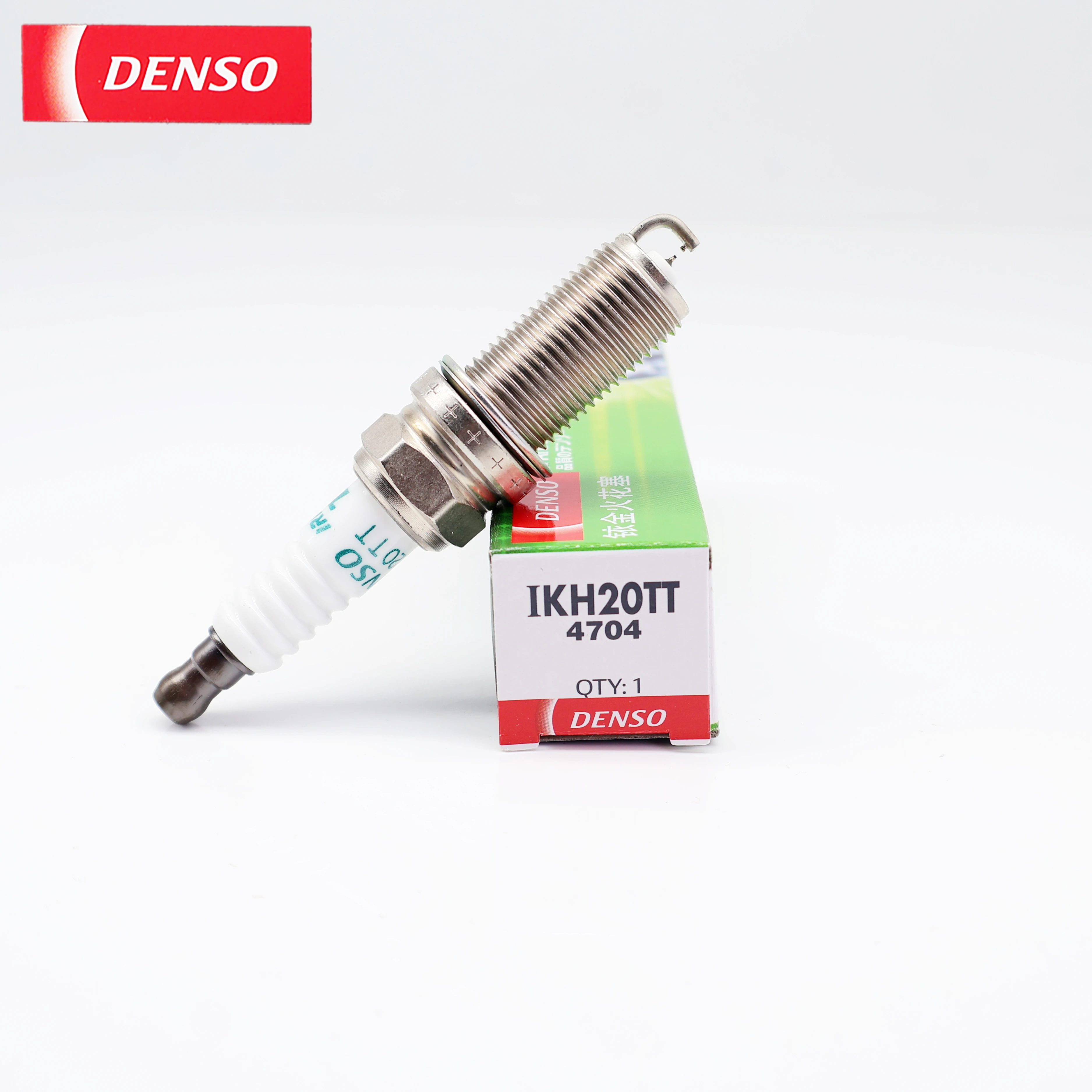 Фото Свеча зажигания DENSO Iridium Platinum IKH20TT 4704, оригинальный продукт OEM: 9004851185, 9091901191, 9091901248, 12290RBJ003 №1