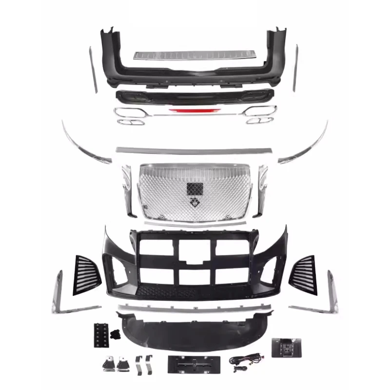 Решетка для переднего бампера заднего Mercedes Benz Vito V260 V250 Модифицированная полоса