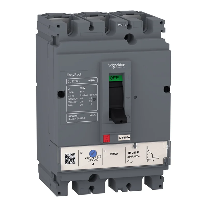 

CVS AC MCCB distribution protection circuit breaker,3P Frame current 100A,70kA,LV510507 LV510500 LV510501 32A 40A 50A 63A 80A